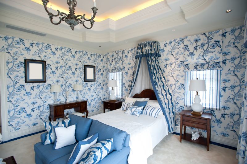 Bedroom Wallpaper Installation in Denver County, CO