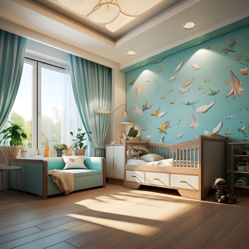 Nursery Wallpaper Installation in Olathe, KS