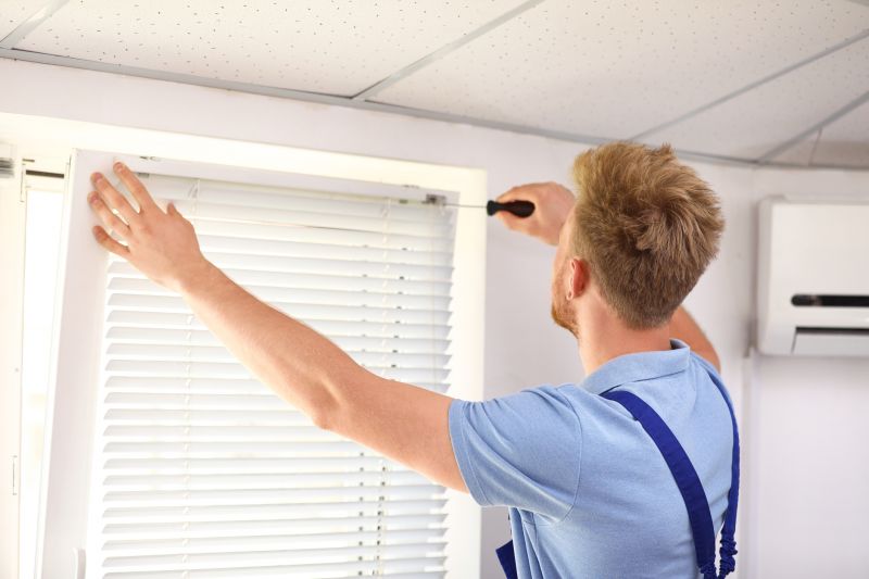 Roman Blinds Installation in Denver, CO