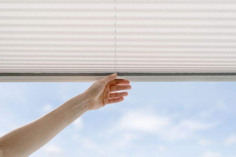 Roman Shades Installation in Denver, CO